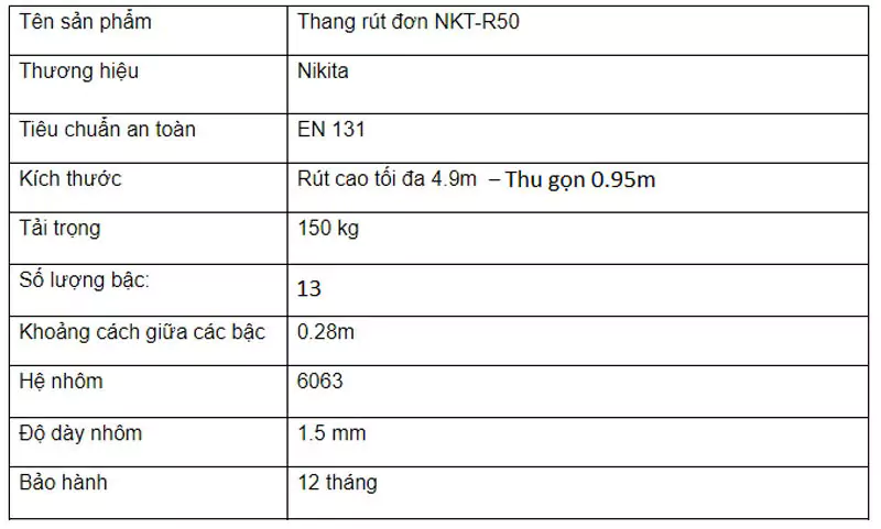 Thang Nhôm Điện Lạnh