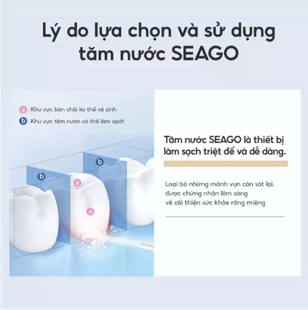 Máy Tăm Nước Seago 833 Uu Diem