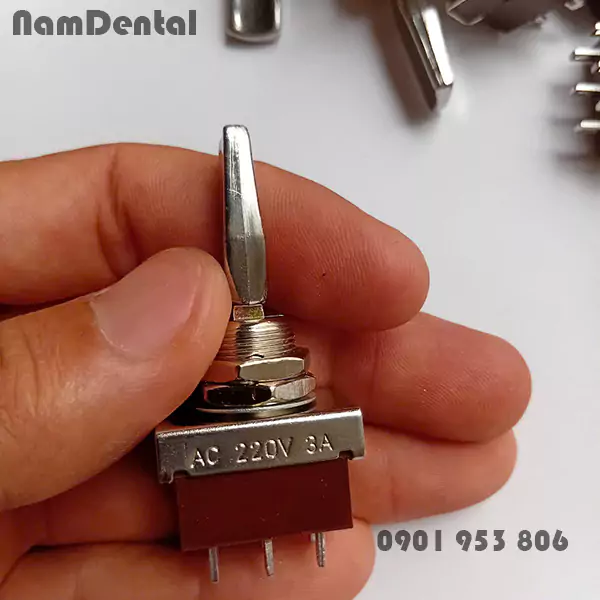 công tắc đèn halogen ghế nha khoa