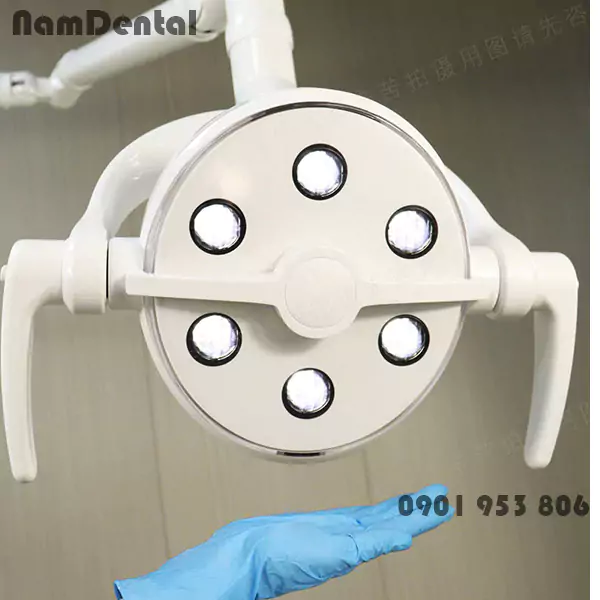 Đèn Ghế Nha Khoa 6 Bóng Led 05