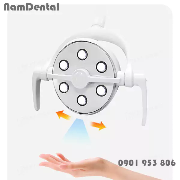 Đèn Ghế Nha Khoa 6 Bóng Led 13