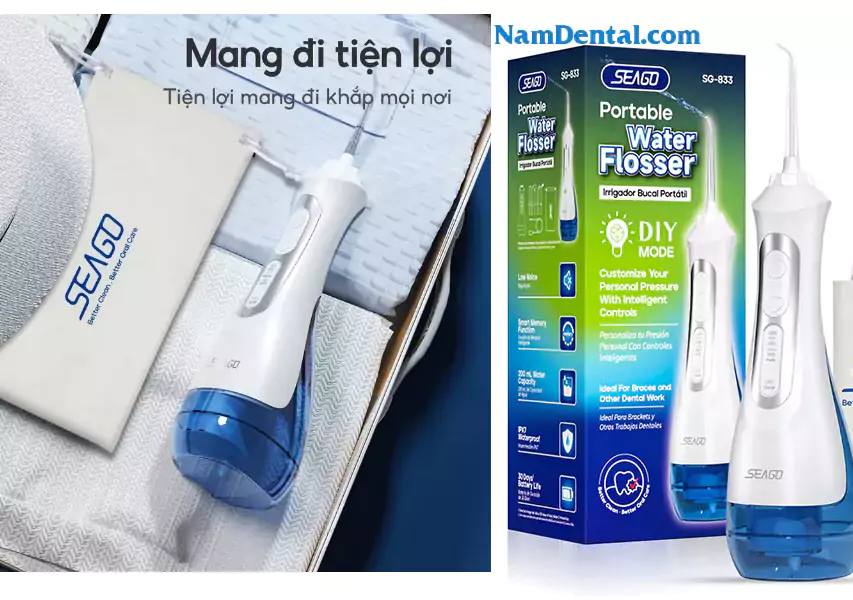 Máy Tăm Nước Cho Người Niềng Răng