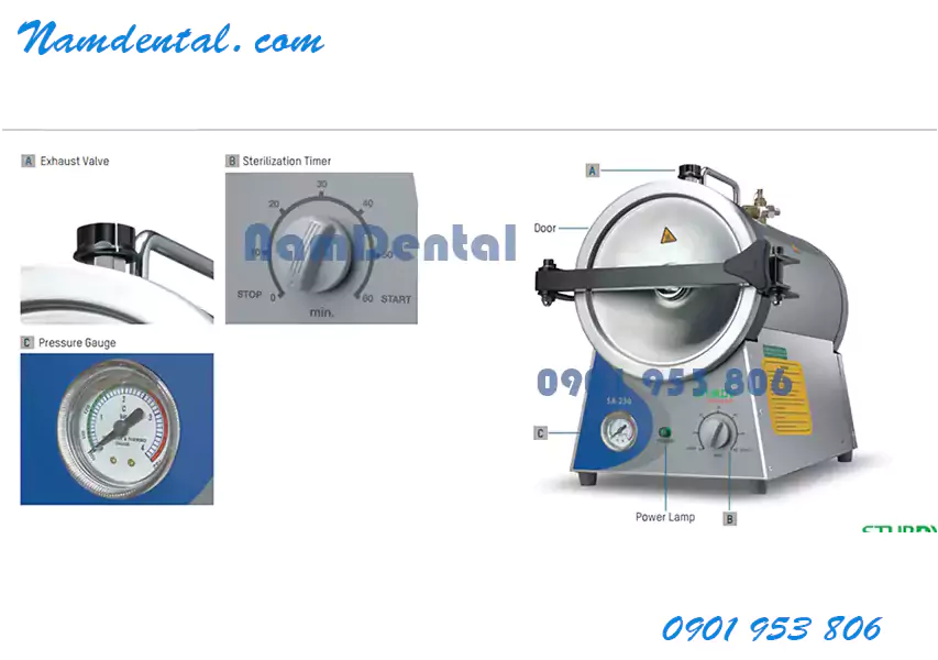Sửa Nồi Hấp Nha Khoa Av6