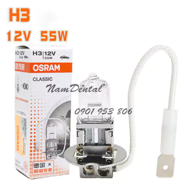Bóng đèn ghế nha khoa 12v 55w