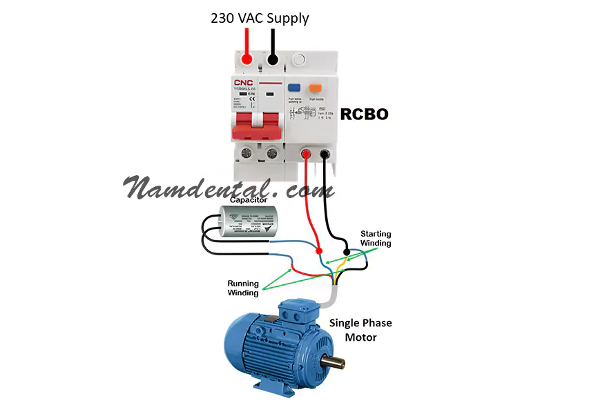 Động cơ một pha có tụ điện