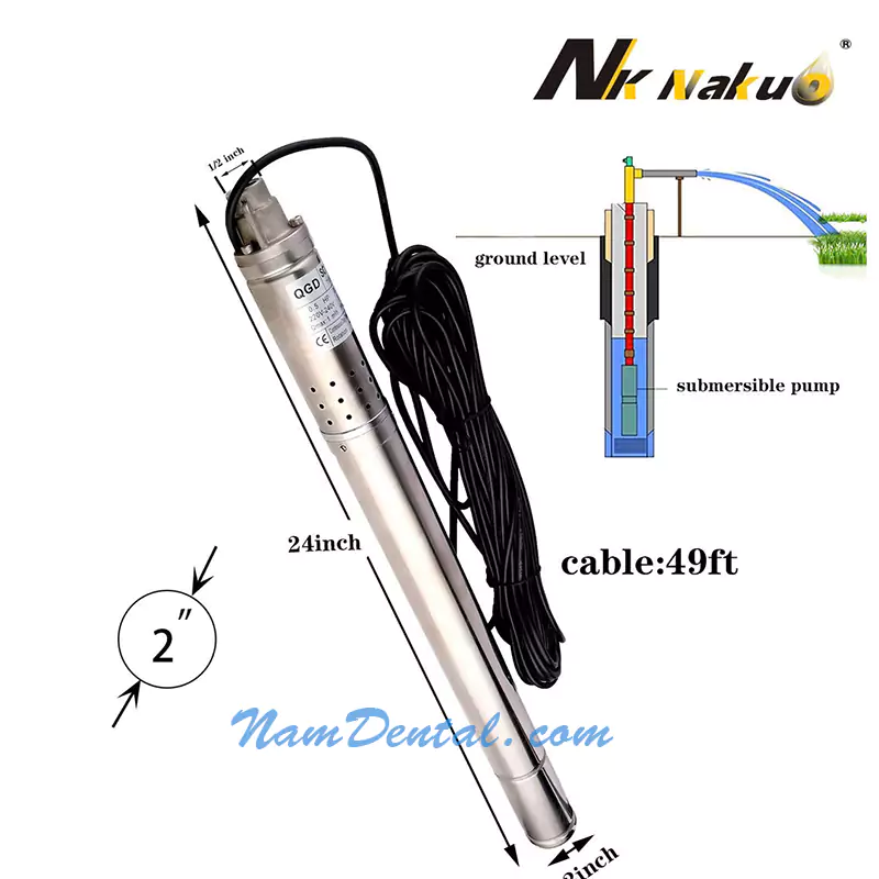 Máy bơm hỏa tiễn giếng khoan