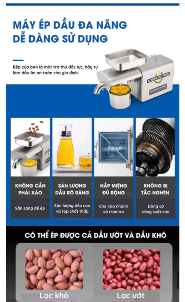 máy ép dầu gia đình 01