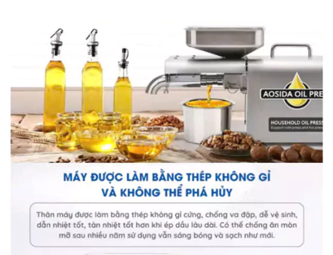 máy ép dầu gia đình 01