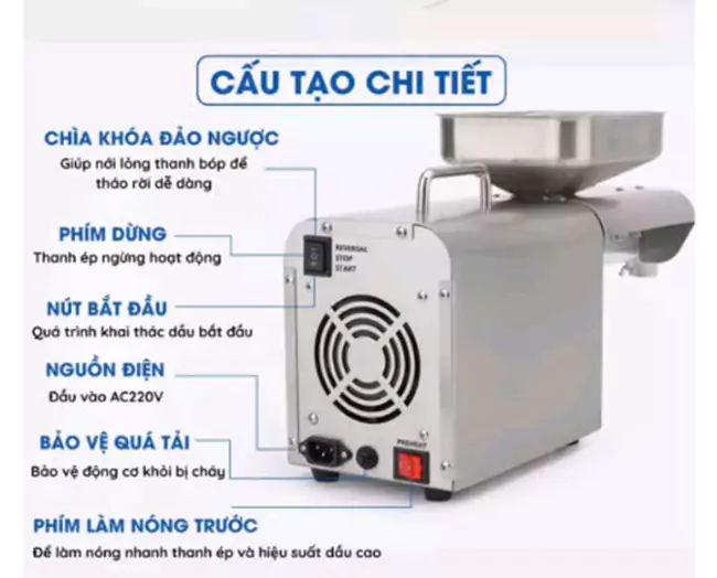 máy ép dầu gia đình 04