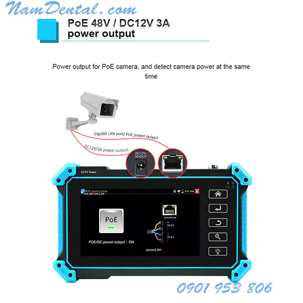 Máy Test Camera CCTV Tester 5 04