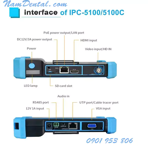 Máy Test Camera CCTV Tester 5 5100C Plus 